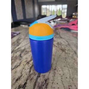 Owala toddler style royal blue and orange